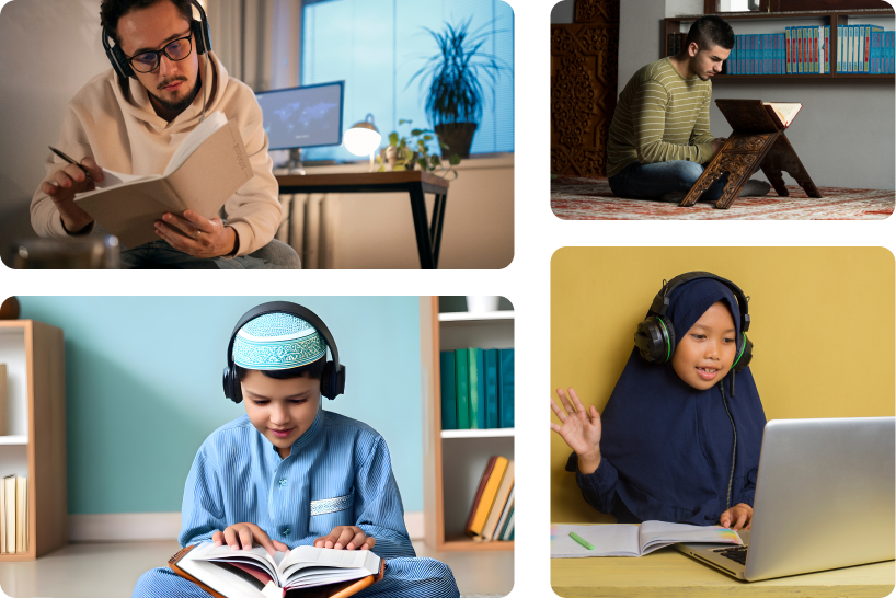 Student learning online